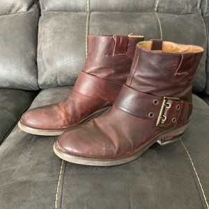 Nine west Ankle high brown boots